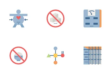 Ketogenic Diet Flat Icon Pack