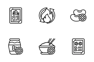 Ketogenic Diet Icon Pack