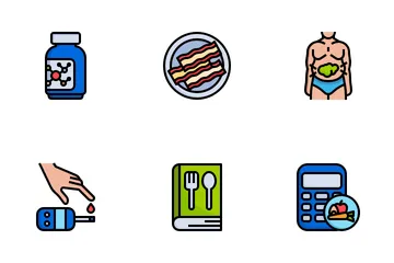 Ketogenic Diet Icon Pack