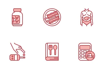 Ketogenic Diet Icon Pack