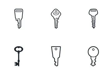 Key And Lock Icon Pack