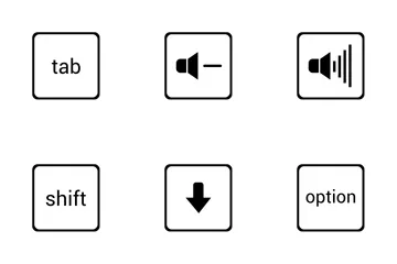 Keyboard Elements  Icon Pack