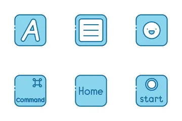 Keyboard Keys Icon Pack