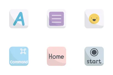 Keyboard Keys Icon Pack