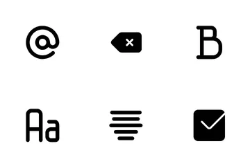 Keyboard & Typing Icon Pack