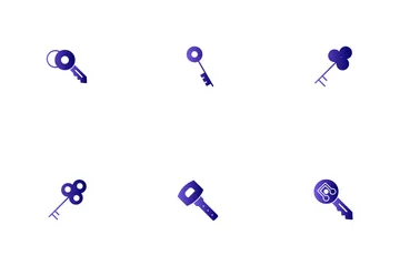 Keys And Locks Icon Pack