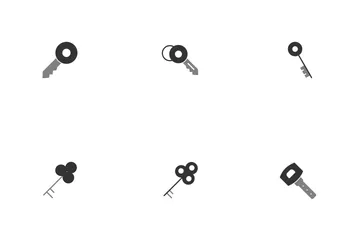 Keys And Locks Icon Pack