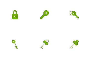 Keys And Locks Icon Pack