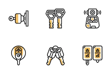 Keys And Locks Icon Pack