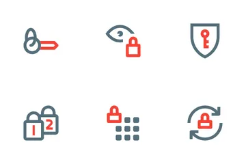 Keys And Locks Icon Pack