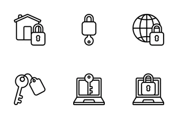 Keys And Locks Icon Pack