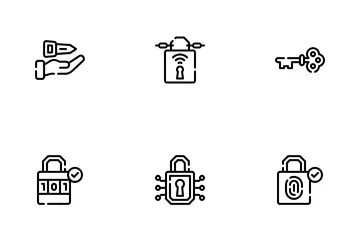 Keys And Locks Icon Pack