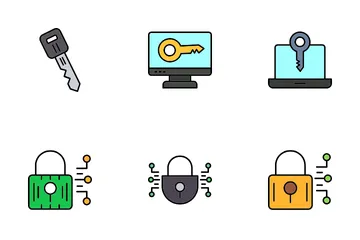 Keys And Locks Icon Pack