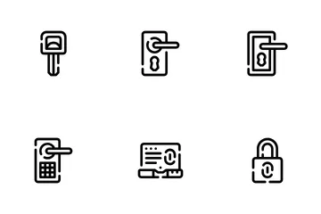 Keys And Locks Icon Pack