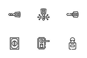 Keys And Locks Icon Pack