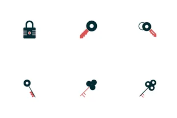 Keys And Locks Icon Pack