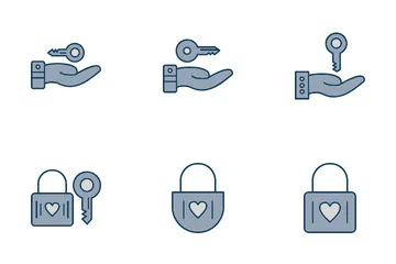 Keys & Locks Icon Pack