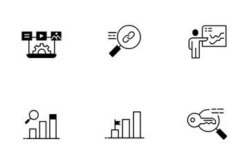 Keyword Analysis Icon Pack