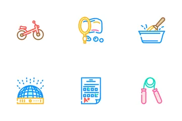 Kid Leisure Child Happy Fun Icon Pack