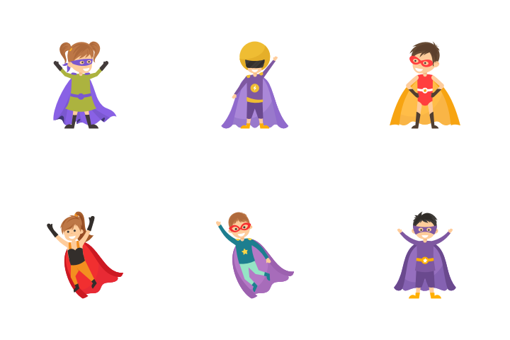 Child superhero, comic superhero, scarlet witch, superhero cartoon,  superhero kid icon - Download on Iconfinder