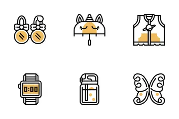 Kids Accessories Icon Pack