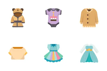 Kids Clothes Icon Pack