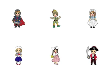 Kids Costume Icon Pack