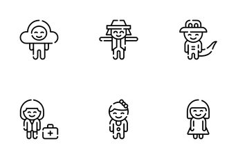Kids Costumes 1 Icon Pack