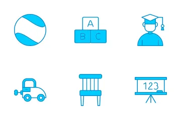 Kids Education Icon Pack