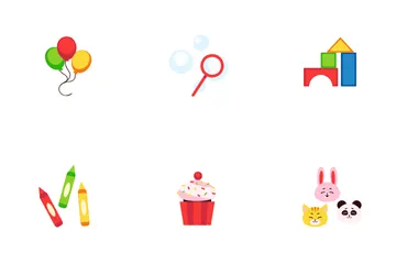 Kids Playful Icon Pack