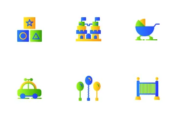 Kids Toys Icon Pack