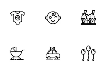 Kids Toys Icon Pack
