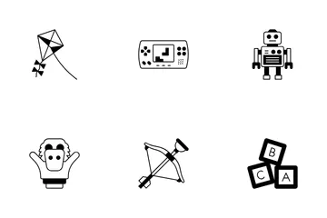 Kids Toys Icon Pack