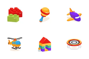 Kids Toys Icon Pack