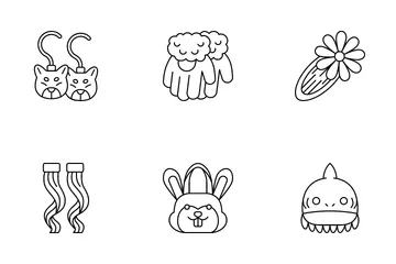 Kinder Accessoires Icon Pack