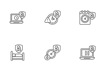 Elterliche Kontrolle Symbolpack