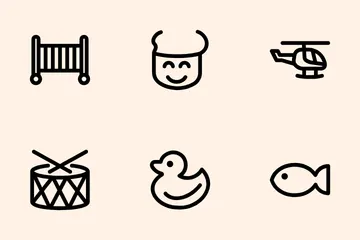 Kinderspielzeug Symbolpack