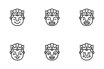 King Emoji Icon Pack