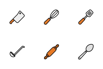 Kitchen And Cooking Icon Pack