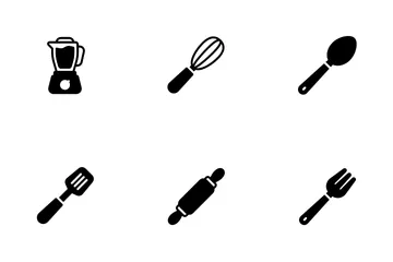 Kitchen And Cooking Icon Pack