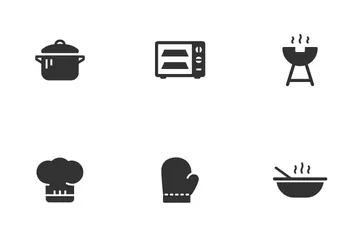 Kitchen And Utensil Icon Pack