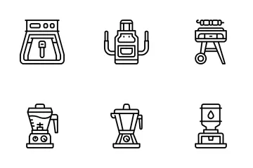 Kitchen Appliance Icon Pack