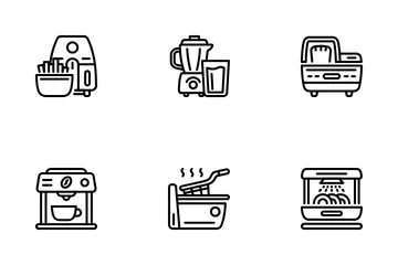 Kitchen Appliance Icon Pack