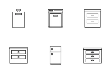 Kitchen Appliance Icon Pack