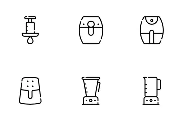 Kitchen Appliance Icon Pack