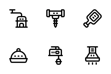 Kitchen Appliance Icon Pack