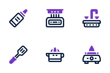 Kitchen Appliance Icon Pack