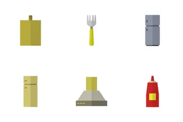 Kitchen Appliances Icon Pack