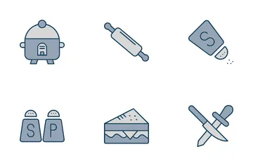 Kitchen Appliances Icon Pack