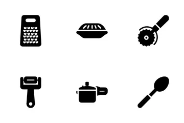 Kitchen & Cooking Icon Pack